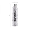 Gift Glow's Personalized Stainless Steel Bottle | 1L | Leakproof & Easy to Carry | Laser Engraved (Paper White)