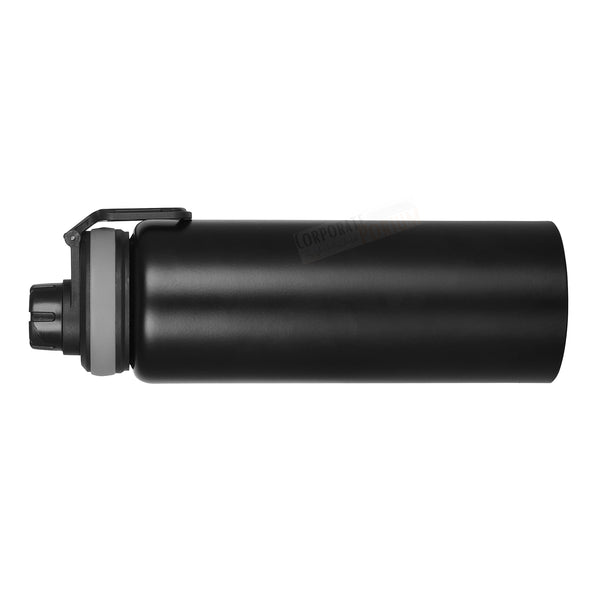 Stainless Steel Bottle 1L | Leak-Proof | GiftGlow | (Black Sipper Edition)