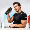 Gift Glow's Personalized Stainless Steel Black Gym Shaker | 700ml Leakproof Bottle | BPA-Free for Supplements