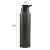 Stainless Steel Bottle 1L | Leak-Proof | GiftGlow | (Green Edition) | Perfect gift for Valentine