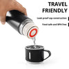 Stainless Steel Double Wall Thermo Bottle Gift Set (500ml, Black Edition)