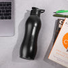 Stainless Steel Bottle 1L | Leak-Proof | GiftGlow | (Black Top Sipper Edition)