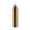 Stainless Steel Bottle 1L | Leak-Proof | GiftGlow | (Golden Edition)