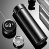 Gift Glow’s Personalized Black Temperature Display Water Bottle 500 ML
