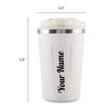 Gift Glow’s Personalized Name | 380ML | Temperature Display Coffee Mug | Hot 6 Hours | [White]
