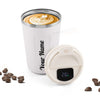 Gift Glow’s Personalized Name | 380ML | Temperature Display Coffee Mug | Hot 6 Hours | [White]