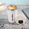 Gift Glow’s Personalized Name | 380ML | Temperature Display Coffee Mug | Hot 6 Hours | [White]