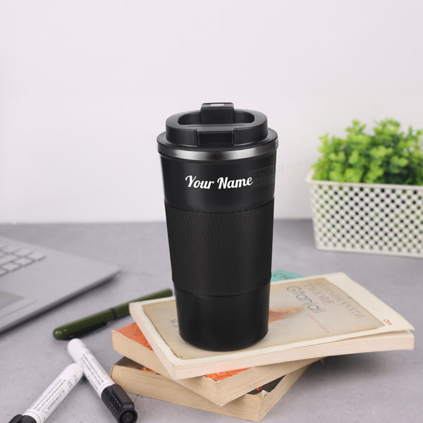 Gift Glow's Personalized Stainless Steel Coffee Mug 520ML| Hot For 8 Hours | Vacuum Insulated Mug