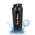 Gift Glow's Personalized Stainless Steel Black Gym Shaker | 700ml Leakproof Bottle | BPA-Free for Supplements