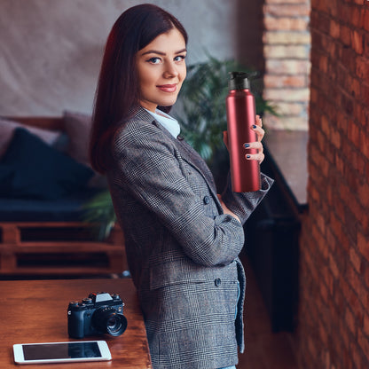 Stainless Steel Bottle 1L | Leak-Proof | GiftGlow | Perfect for Gifting