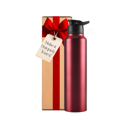 Stainless Steel Bottle 1L | Leak-Proof | GiftGlow | Perfect for Gifting