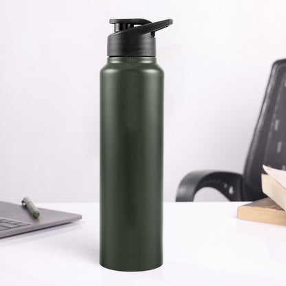 Stainless Steel Bottle 1L | Leak-Proof | GiftGlow | (Green Edition) | Perfect gift for Valentine