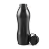 Stainless Steel Bottle 1L | Leak-Proof | GiftGlow | (Black Top Sipper Edition)