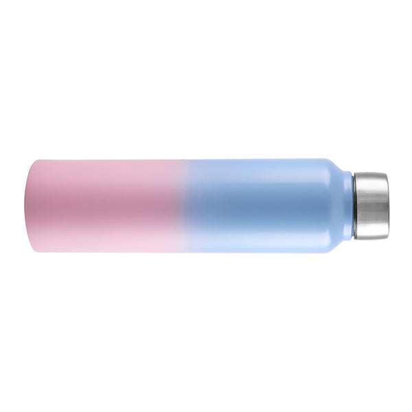Personalized Stainless Steel Bottle 1L | Leak-Proof | GiftGlow | (Pink-Blue Edition)