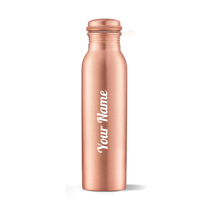 Personalized Pure Copper Bottle 1L | Leak-Proof | GiftGlow