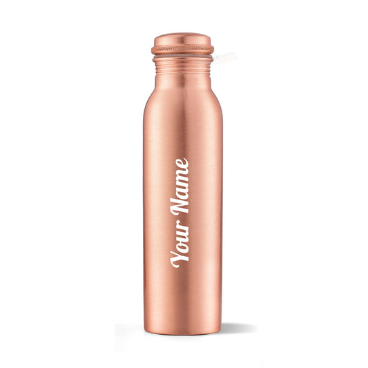 Personalized Pure Copper Bottle 1L | Leak-Proof | GiftGlow