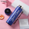 Gift Glow’s Personalized Blue Temperature Display Water Bottle 500 ML
