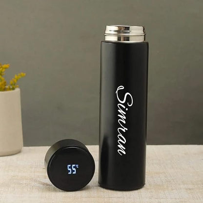 Gift Glow’s Personalized Temperature Display Water Bottle 500