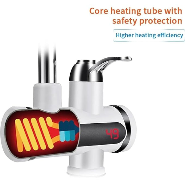 Electric Water Heater Faucet – Tankless Hot Water Heater for Kitchen & Bathroom