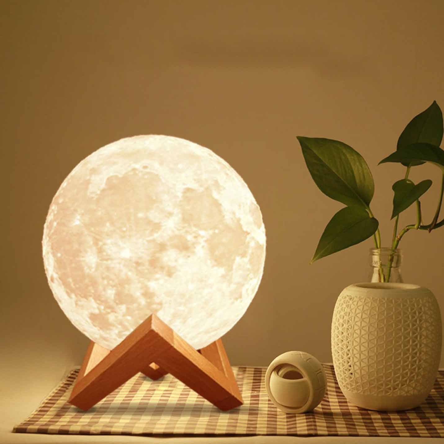 Gift Glow's 3D Moon Lamp