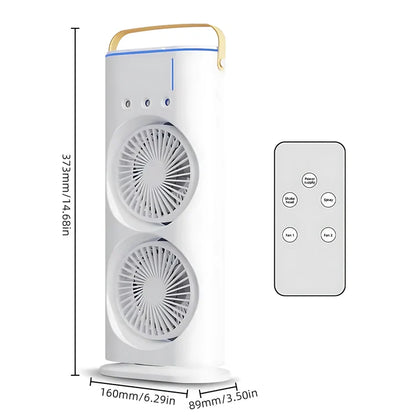 Gift Glow’s Special Summer Mini Air Cooler |  Dual Fans for Your Desk, office,home and kitchen