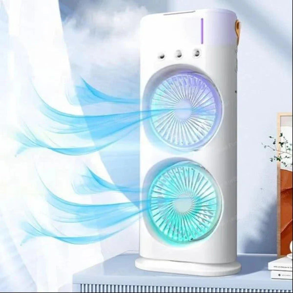 Gift Glow’s Special Summer Mini Air Cooler |Dual Fans for Your Desk, office,home and kitchen