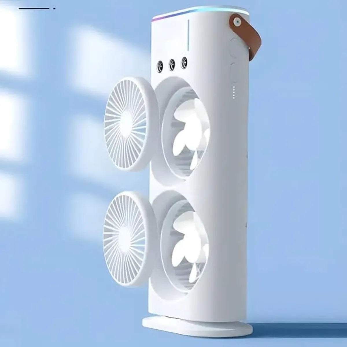 Gift Glow’s Special Summer Mini Air Cooler |  Dual Fans for Your Desk, office,home and kitchen