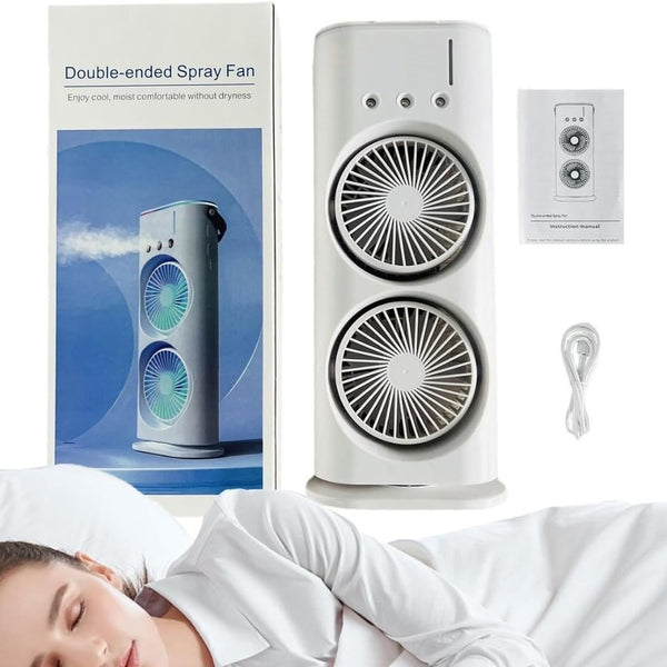 Gift Glow’s Special Summer Mini Air Cooler |Dual Fans for Your Desk, office,home and kitchen