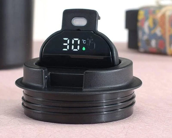 Gift Glow’s Personalized Name | 380ML | Temperature Display Coffee Mug | Hot 6 Hours | [Black]